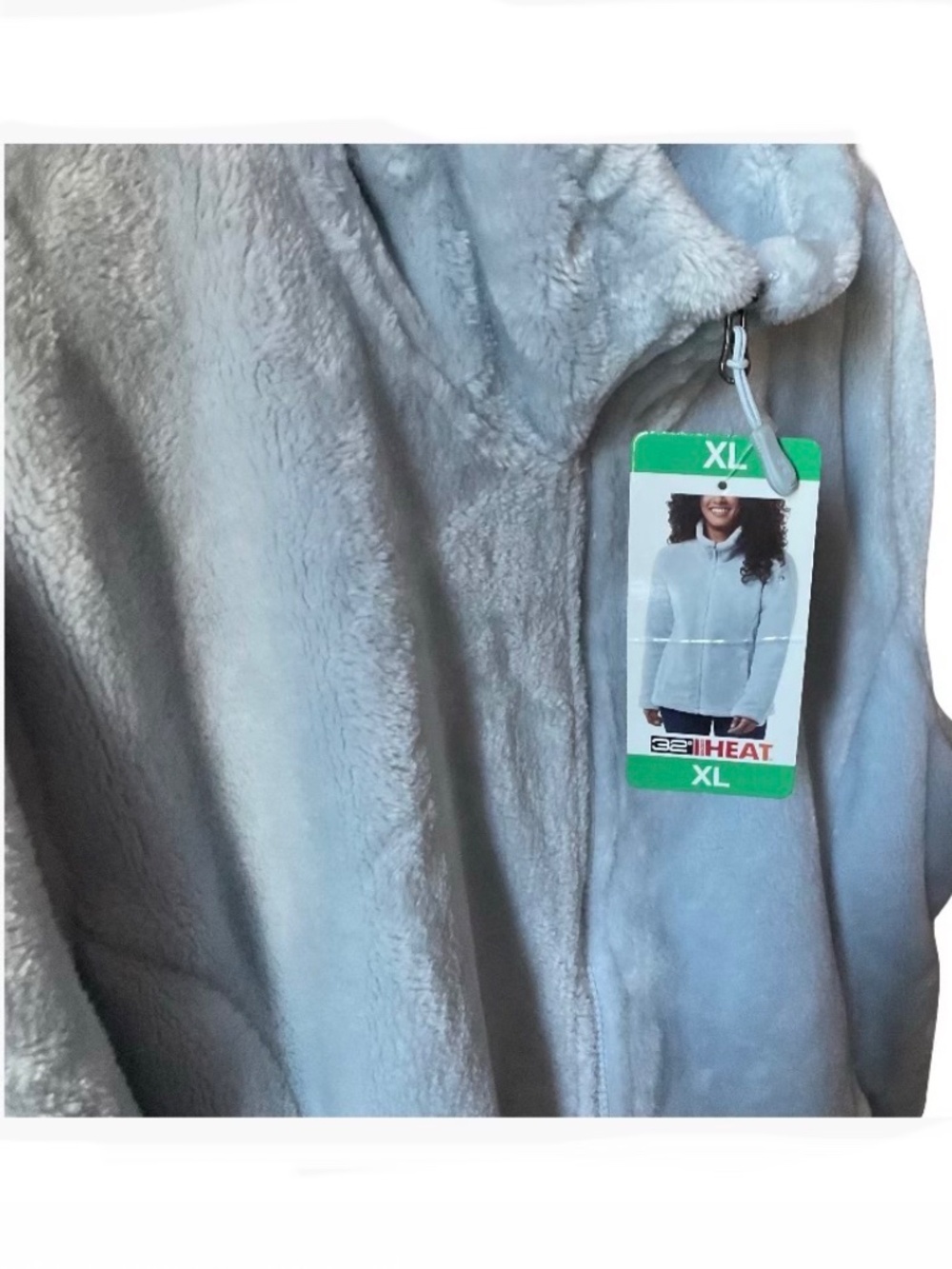 NWT 32 Degrees Heat Front Zip Jacket XL - Picture 6 of 6
